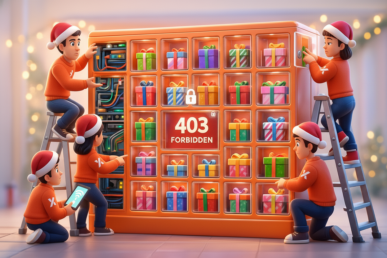 Adventskalender concept